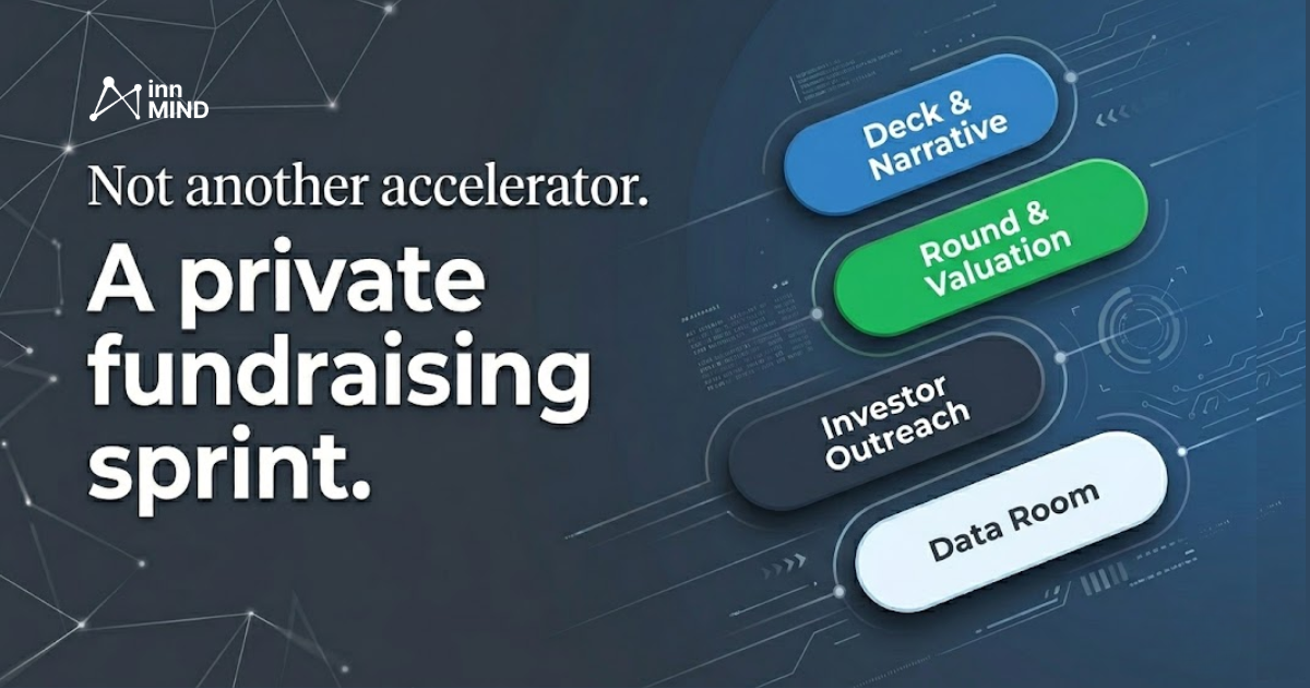 Web3 accelerator reimagined as a private fundraising sprint by InnMind