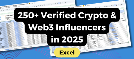 Crypto KOL and web3 influencers Master Database 2025