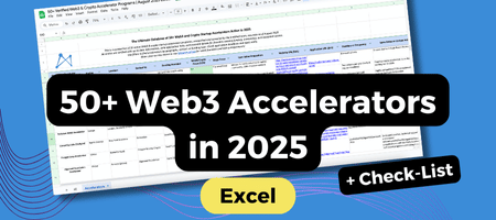 2025 Web3 and crypto startup accelerators list with bonus pitch checklist cover