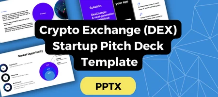 crypto exchange pitch deck template