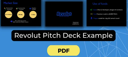 Revolut pitch deck example